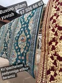 Бухорода Гилам Курпача Плед ювиш акция кетмокда