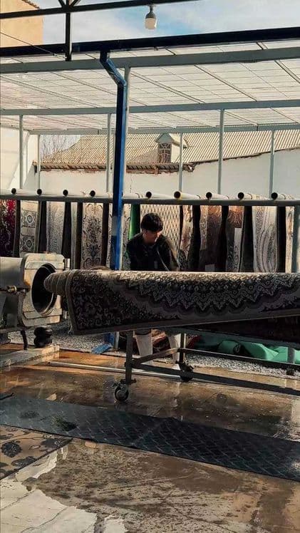 Шахрисабз гилам парда мебель брусчатка ювиш хизмати — 6