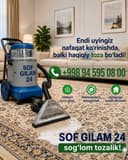 Navoida gilam yuvish xizmati