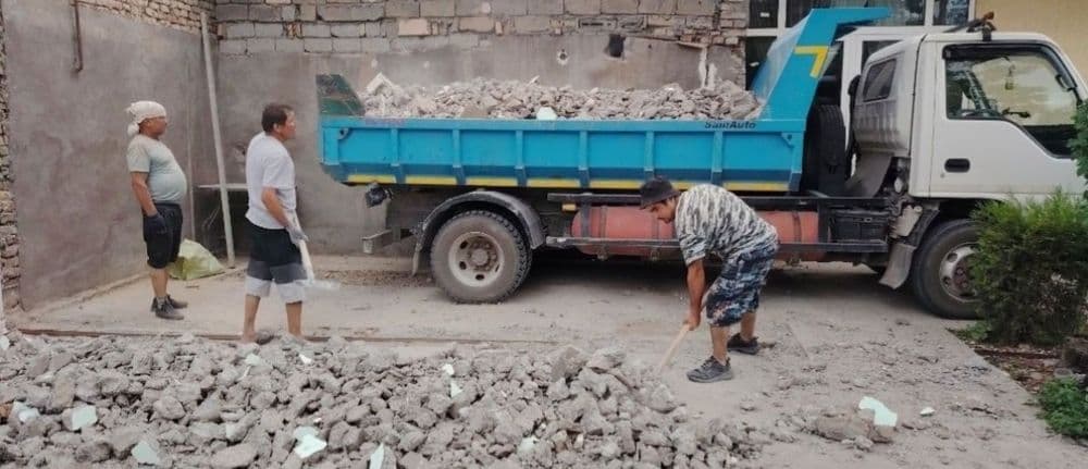 Isuzu samasval qurilish chiqindisi olib ketish xizmati — 3
