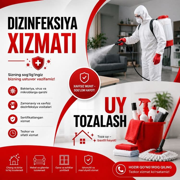 Dizinfeksiya xizmati — 2