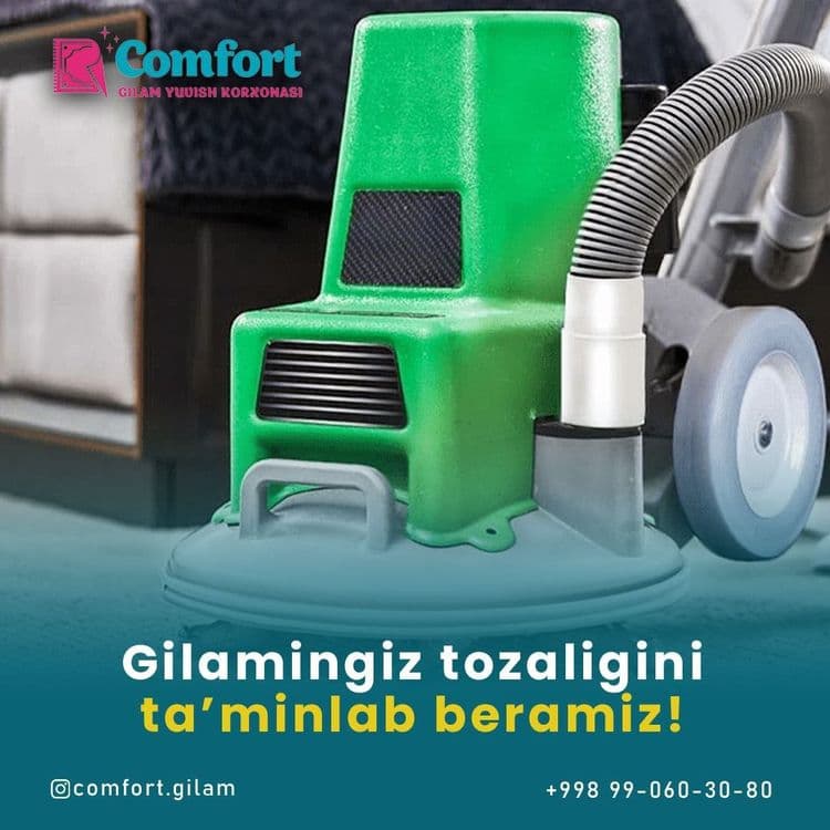 Comfort gilam yuvish korxonasi! — 5