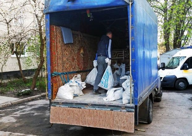 Вывоз мусора из домов строй материал — 1