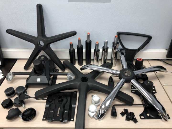 Запчасти для офисных кресел — колёса, газлифты, механизмы,подлокотники — 3