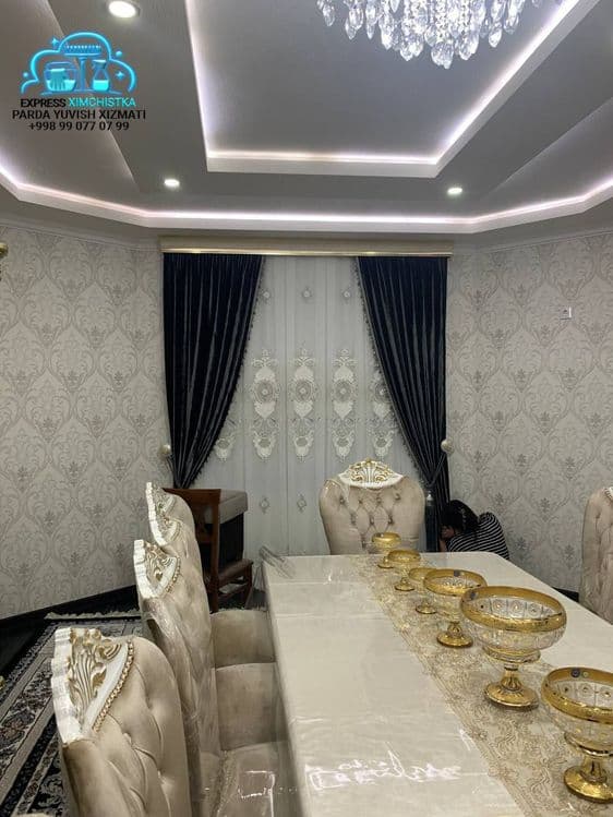 Parda yuvish, Parda tikish, Adyol yuvish, Gilam yuvish — 3