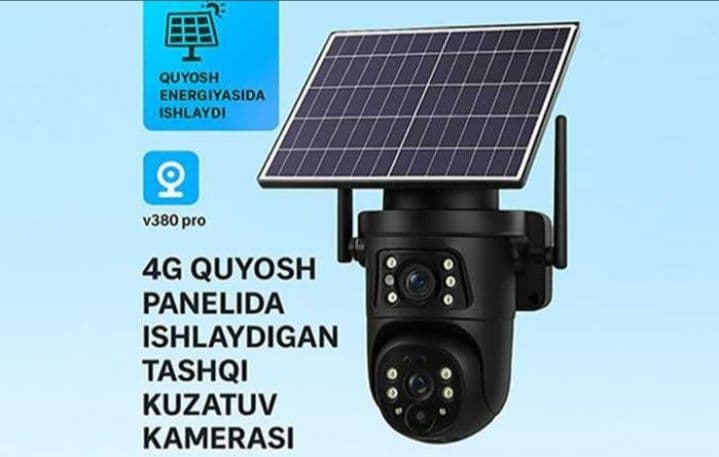 Quyosh paneli. Sim kartali . Wifi kuzatuv kameralari oʻrnatamiz — 2