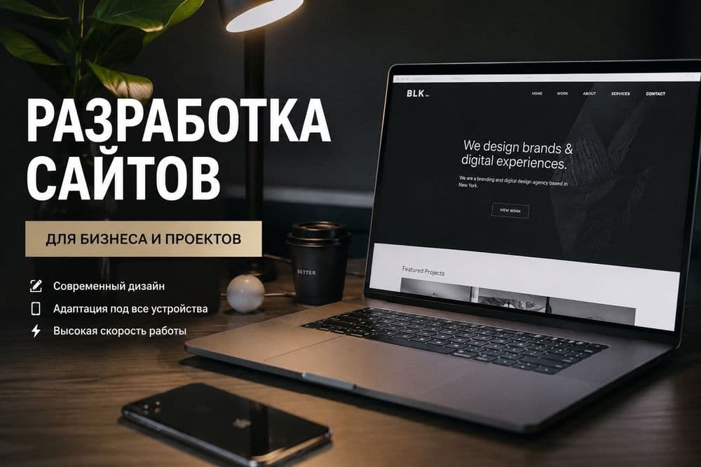 Создание сайтов от 100$ | Лендинг под ключ