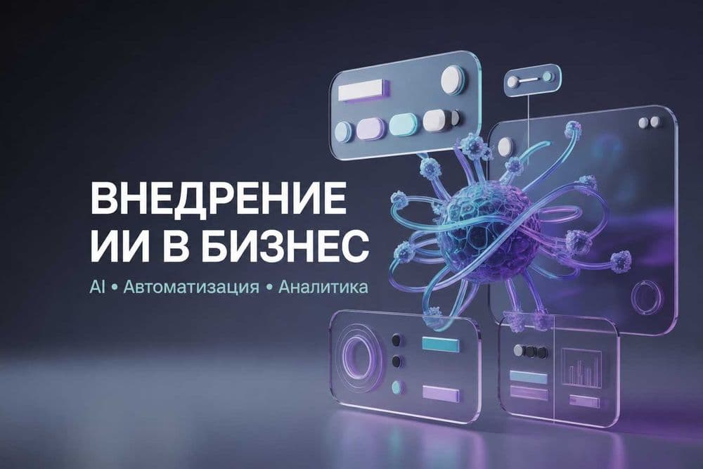 Внедрение AI в ваш бизнес | ChatGPT, Claude, Groq | Под ключ — 1