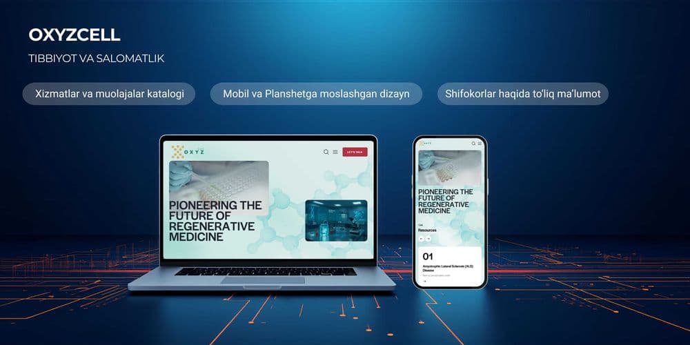 Web sayt yaratish + Telegram bot. Веб сайт, Создание и разработка сайт — 4
