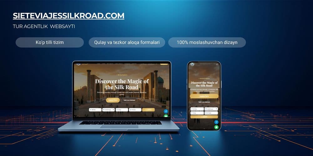 Web sayt yaratish + Telegram bot. Веб сайт, Создание и разработка сайт — 5