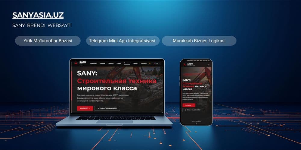 Web sayt yaratish + Telegram bot. Веб сайт, Создание и разработка сайт — 7