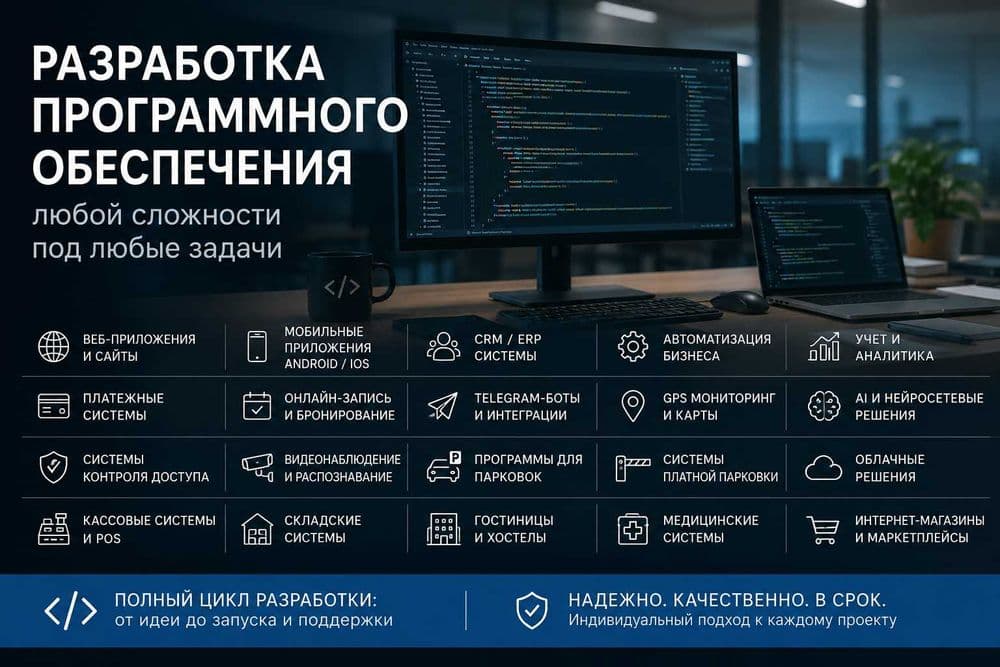 Разработка ПО на заказ | Создание приложения | Программы Софт — 1
