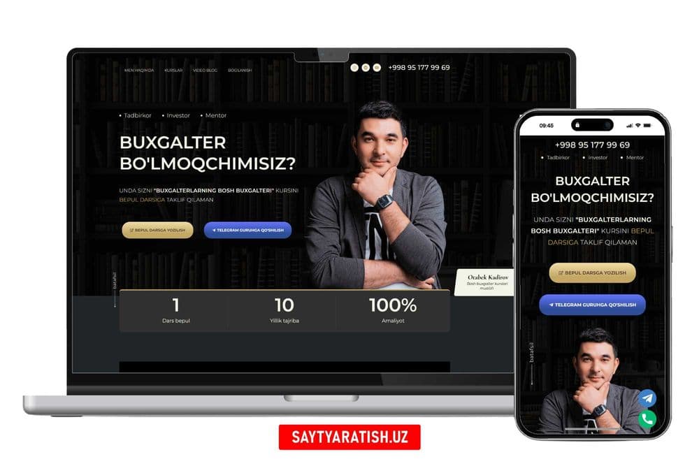 Создание и Продвижение сайтов | Web Sayt Yaratish | Google reklama — 2