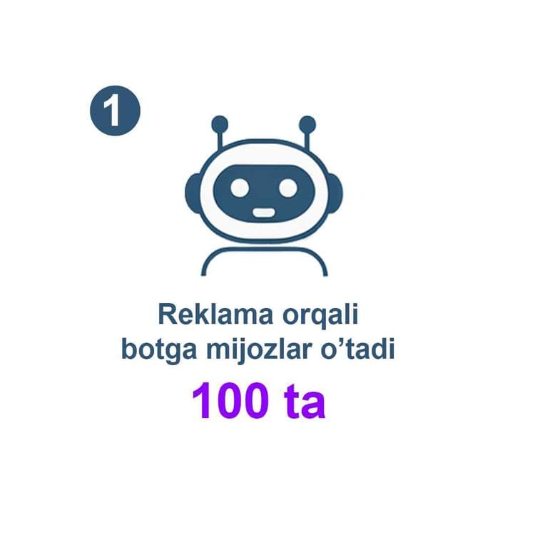 AI Chat-Bot: Mijozlarga 24/7 avtomatik xizmat ko‘rsating — 1