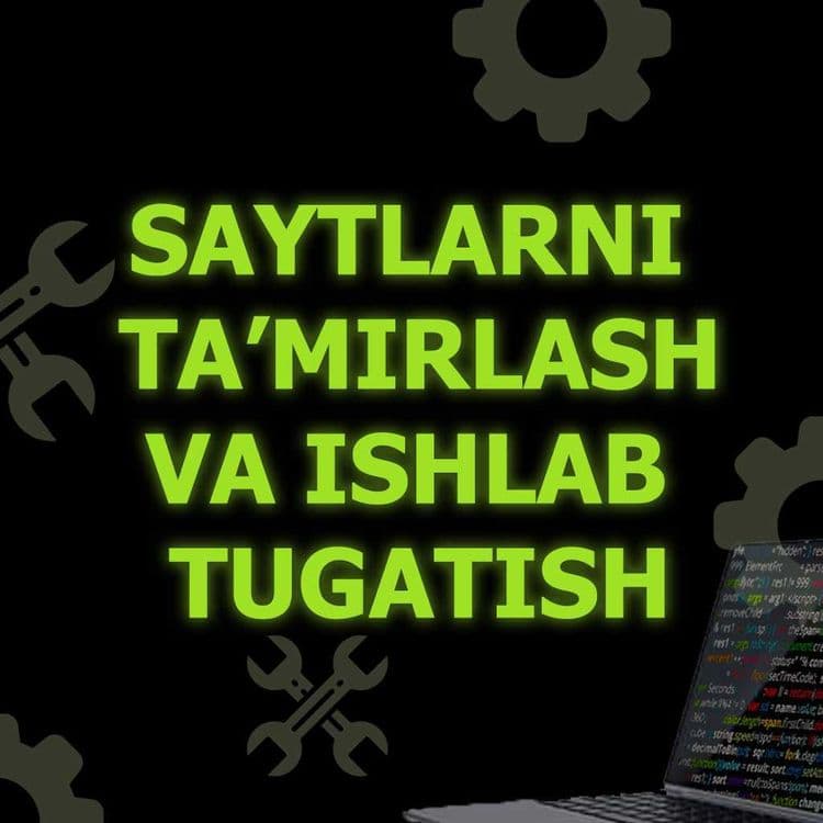 Saytlarni ta'mirlash, Xatolarni tuzatish, Texnik ko'mak — 1