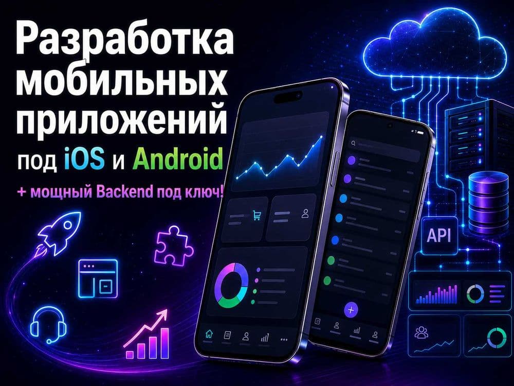 Разработка мобильных приложений IOS | ANDROID + BACKEND — 1