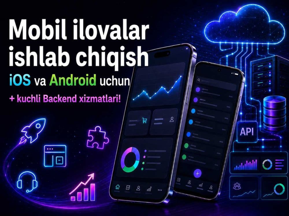 Разработка мобильных приложений IOS | ANDROID + BACKEND — 2