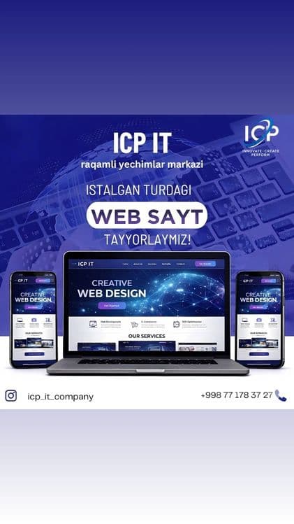 Web-sayt, onlayn market, telegram bot, CRM, mobile ilova,smm marketing — 5