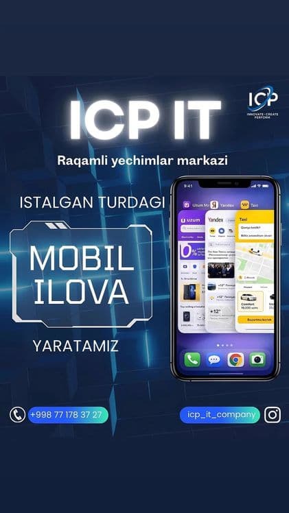 Web-sayt, Telegram bot, Mobil ilova — 20% chegirma! — 3