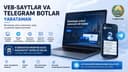 Full Stack developer - sayt, ilova, Telegram-bot / сайты, боты