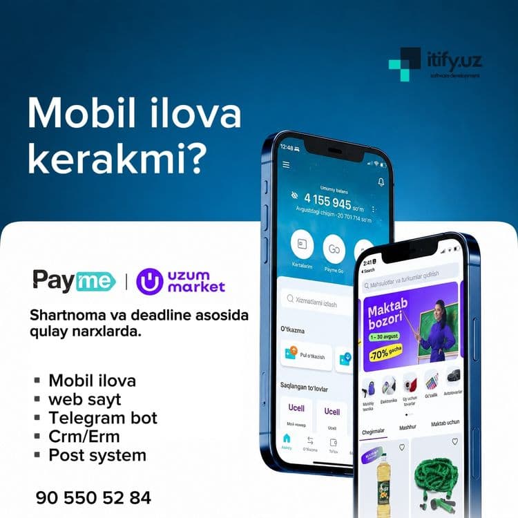 Mobil ilova kerakmi?