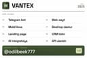 Telegram bot, web-sayt, mobil ilova, landing page, xizmatlari