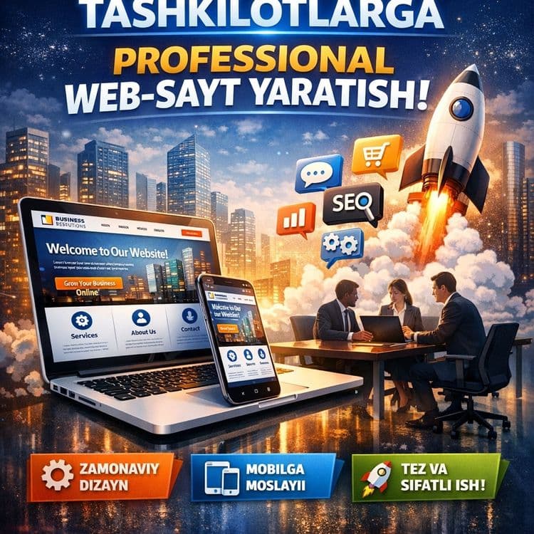 Tashkilotlar uchun veb-sayt — 1