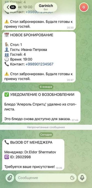 Разработка от 1 дня Teleg-ботов с AI, Сайты, автоматизация для бизнеса — 3