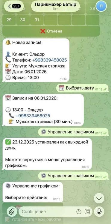 Разработка от 1 дня Teleg-ботов с AI, Сайты, автоматизация для бизнеса — 6