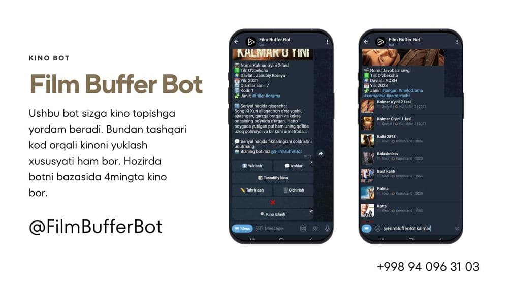 Telegram Bot Yasash | Sayt Yaratish | Online Do‘kon | Mobil Ilova — 3