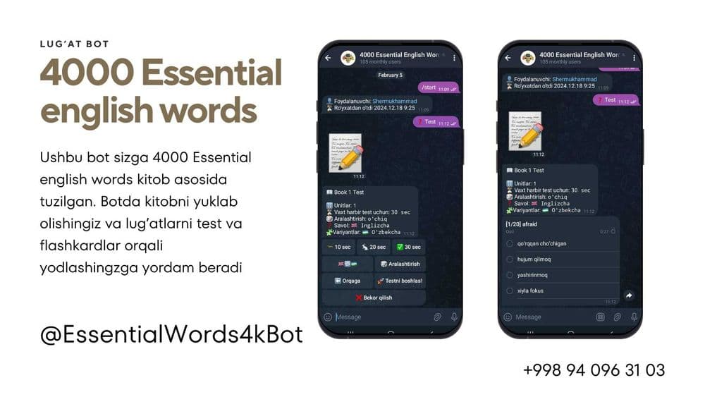 Telegram Bot Yasash | Sayt Yaratish | Online Do‘kon | Mobil Ilova — 5