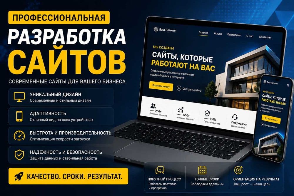 Veb-sayt ishlab chiqish | Разработка сайтов — 1