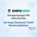 EMPO HRM HR tizimi: Davomat + Ish haqi, Hikvision, SKUD, СКУД, FACE ID
