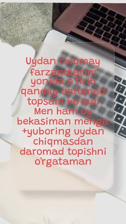 bu ishimizning maqsadi va mening maqsadm sizni daromadga chiqazish — 5