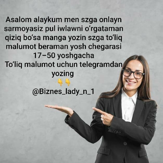 bu ishimizning maqsadi va mening maqsadm sizni daromadga chiqazish — 8