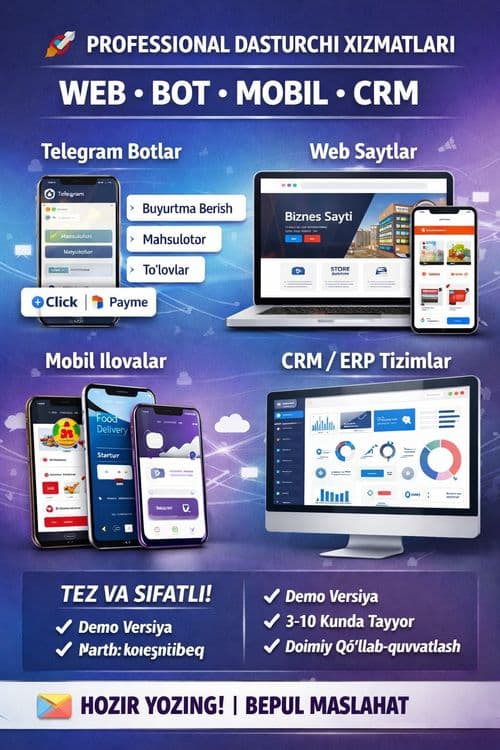 Dastur yasab beramiz — 1