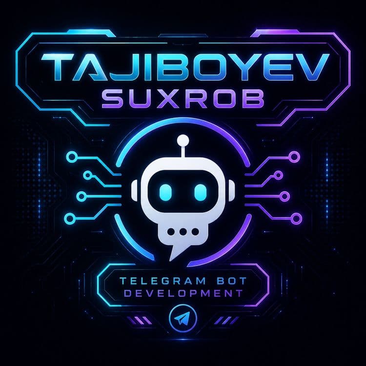 Telegram bot yaratish xizmati (buyurtma asosida) — 1