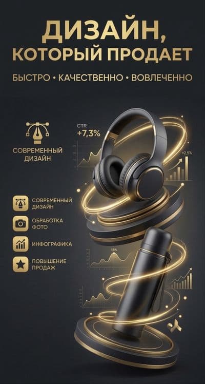 Инфорграфика | Карточки для маркетплейсов — 1