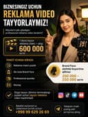 Reklama video tayyorlaymiz