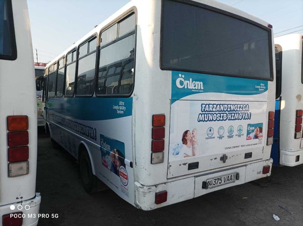 Avtobuslarda reklama xizmati / Рекламный услуги на автобусах — 5