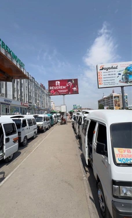 Vodiyda bilbord. Led ekran reklama| tashqi reklama  | Реклама в долине — 3