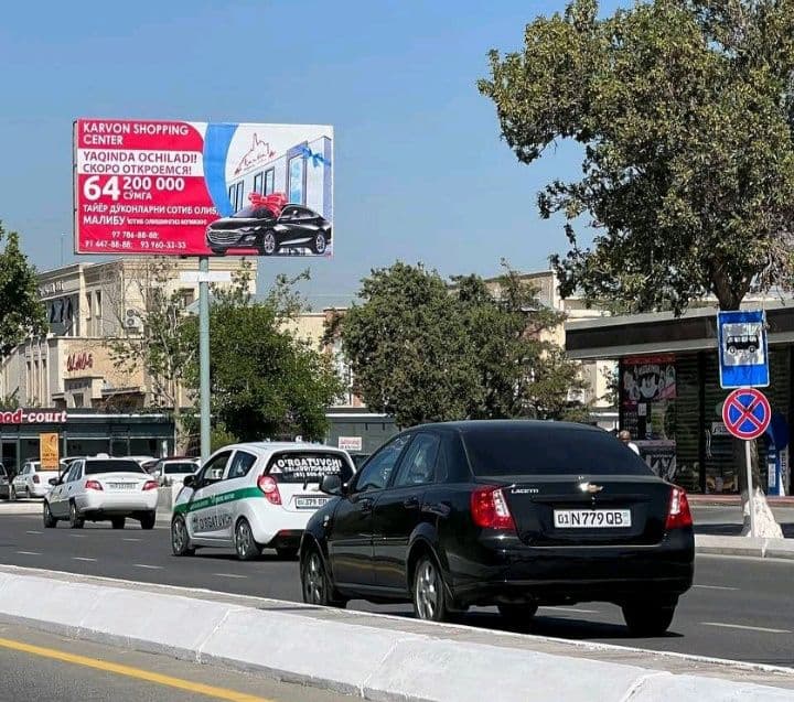 Бухорода баннерларда реклама/маниторларда, автобусларда реклама жойлаш — 2