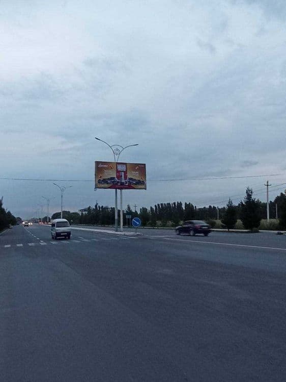 Bilbord, Led ekranlarda reklama — Jizzax • Реклама на билбордах — 7