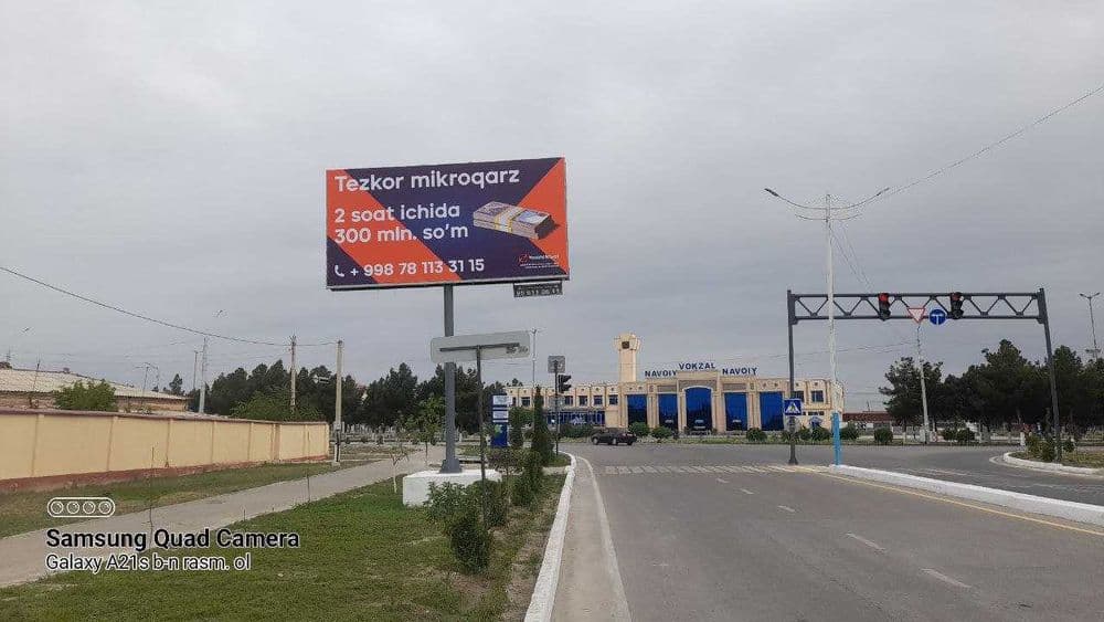Jizzax viloyatida Bilbordl va Led ekranlar reklama | Реклама на баннер — 3