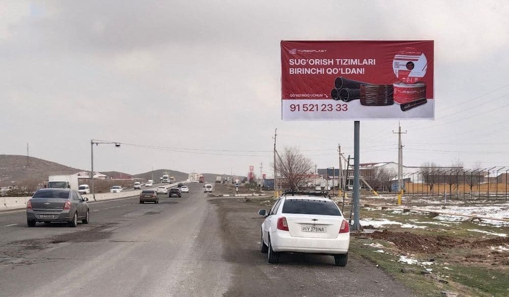 Jizzaxda bilbordlarda reklama//led ekranlarda reklama//tashqi reklama — 1