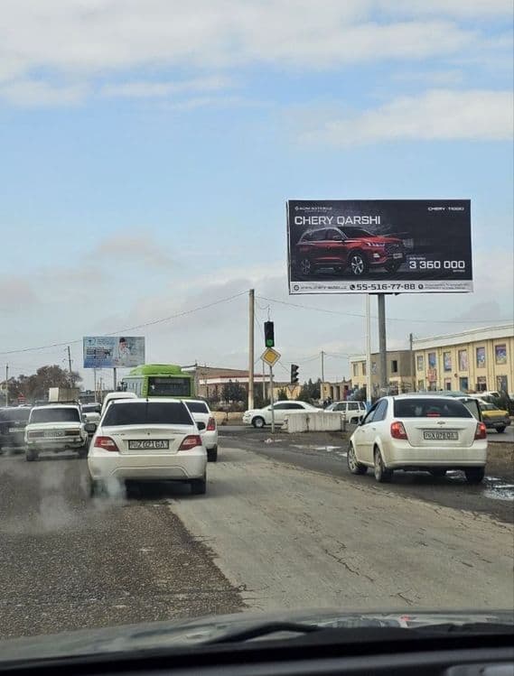 Ташки реклама //Tashqi reklama //Bilbord //Билборд //Баннер //Qarshi// — 1