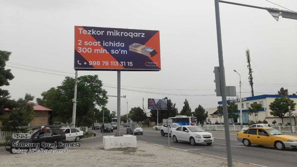 Ташки реклама //Tashqi reklama //Bilbord //Билборд //Баннер //Qarshi// — 6