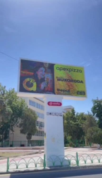 //Самарканд //Samarqand//Bilbord//Led ekran//Avtobus//Наружная реклама — 6
