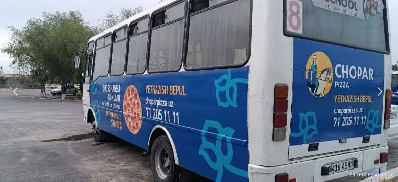 Avtobuslarga reklama joylash xizmati / Реклама на автобусах — 2