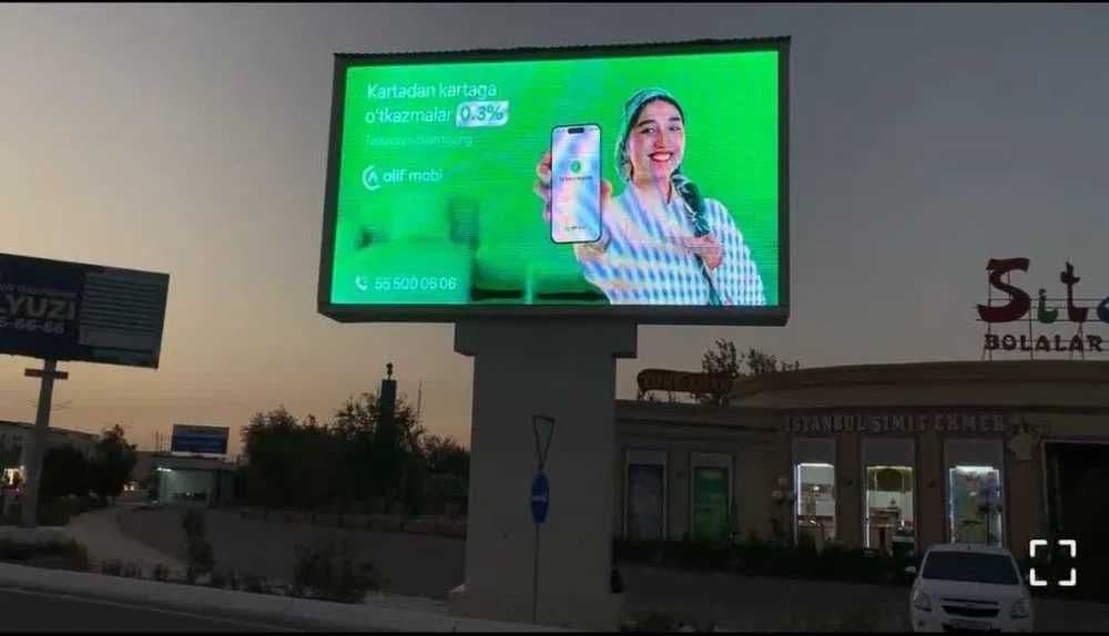 LED ekranlar. Bilbord Samarqand viloyatida | ЛЕД Экранах в Самарканде — 4